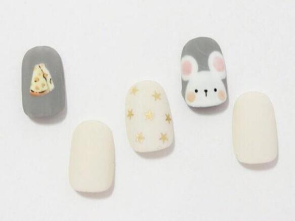 新年美甲 | 可可愛(ài)愛(ài)的鼠年美甲，也太可愛(ài)了