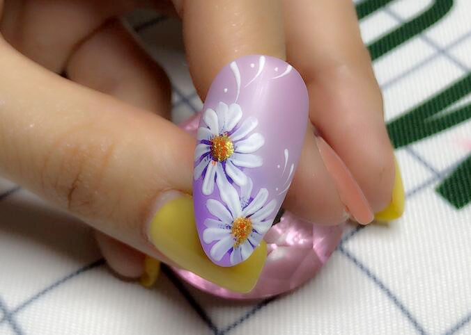 麗竹美甲學(xué)校：抖音教學(xué)美甲教程作品欣賞（三）