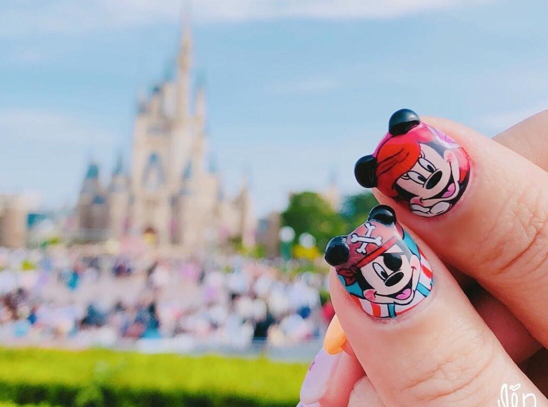 南寧美甲學(xué)校：迪士尼主題美甲作品欣賞