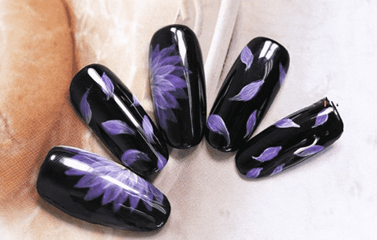 南寧美甲學校：古風千層花美甲教程