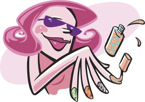 南寧美甲學校：指甲油涂到肉怎么辦