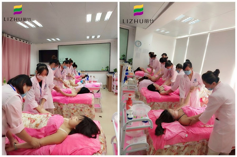 廣西美容學校：美容班的手部護理