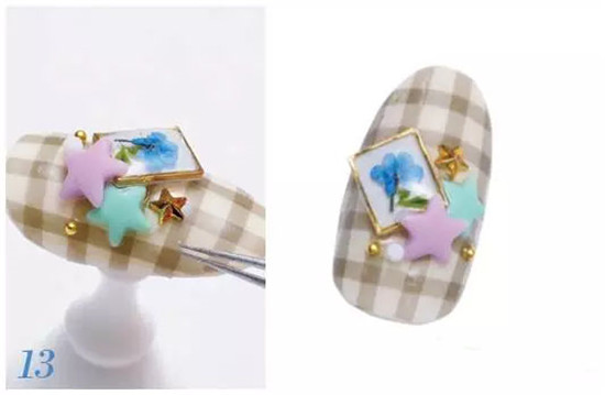 干花美甲怎么做？南寧學(xué)美甲的學(xué)校教你