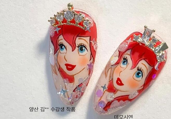 彩繪迪士尼美甲，南寧口碑好的美甲學(xué)校邀你一起畫