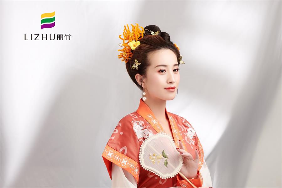 古代漢服妝容，展示南寧化妝學(xué)校專業(yè)性
