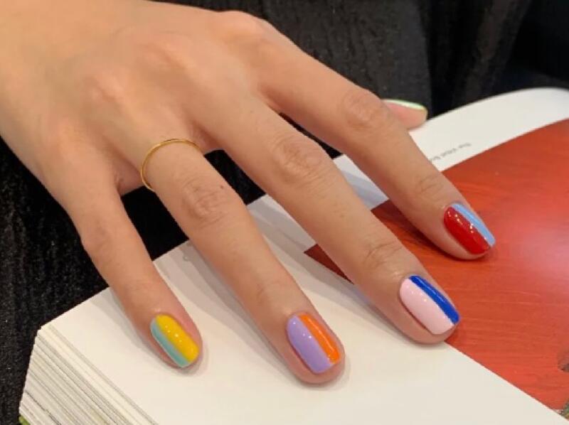夏日跳色美甲合輯，廣西美甲師培訓(xùn)班都收集好了