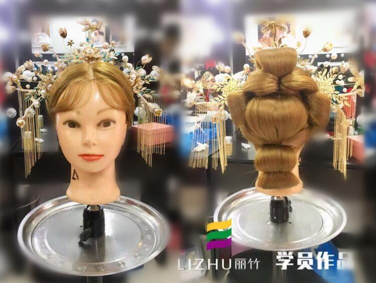 廣西化妝培訓班中式秀禾學員作品