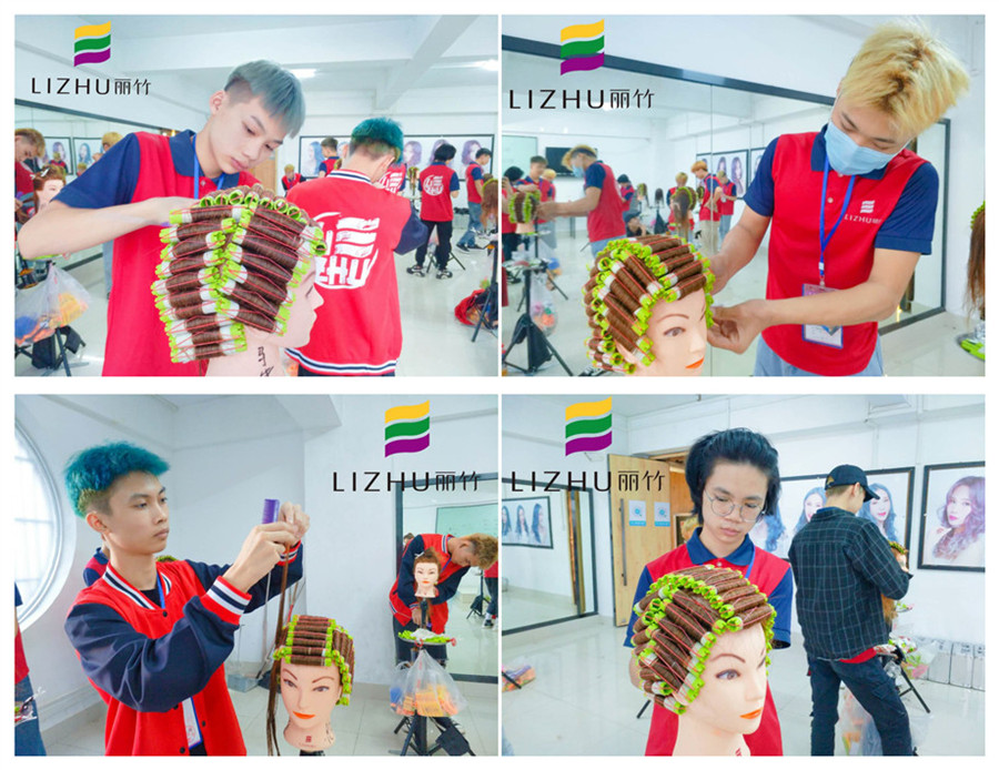 看學(xué)員練習(xí)，知曉?廣西哪家美發(fā)培訓(xùn)學(xué)校比較好