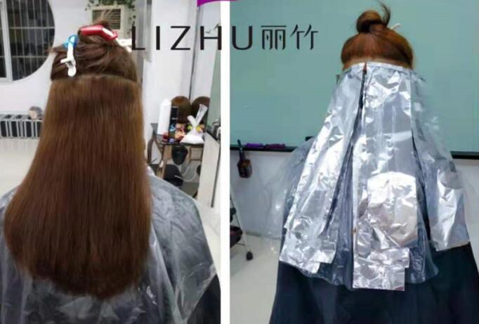 正確褪淺的技巧，南寧美發(fā)課堂正在講解