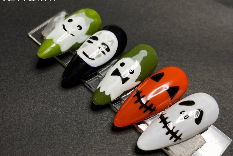 超可愛萬圣美甲，顯示南寧學(xué)美甲哪家實(shí)力強(qiáng)