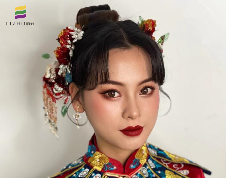 東方新娘造型，盡情展示中國(guó)紅之美  ?