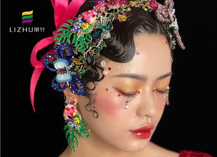 輕奢復(fù)古名媛造型，南寧化妝十大名校作品