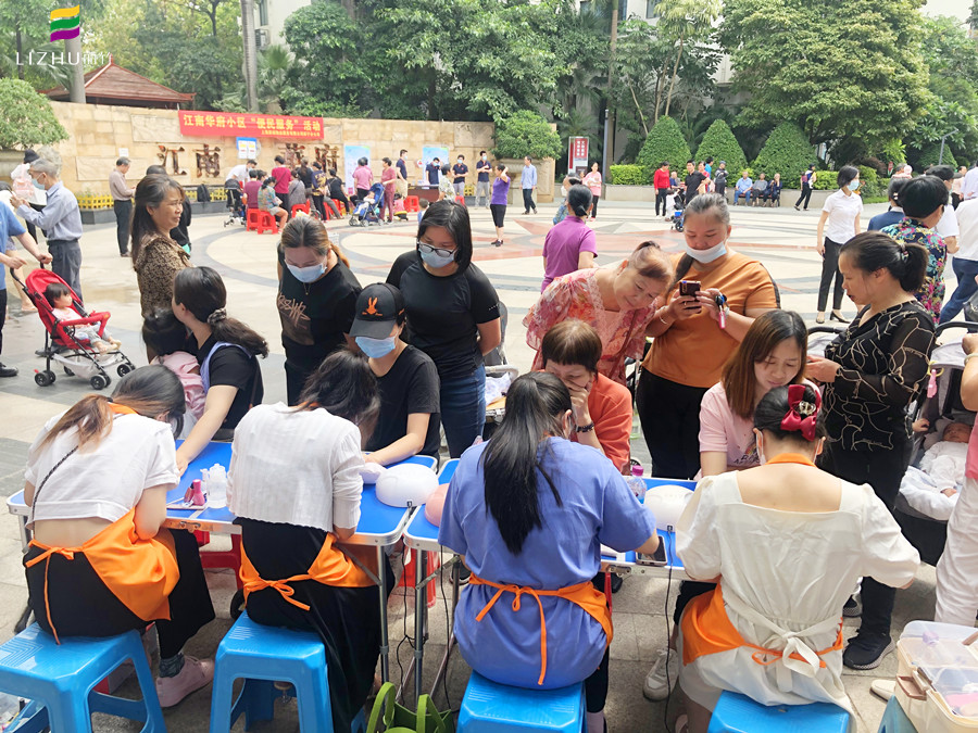 南寧美甲專業(yè)外出實踐，學員技術受肯定