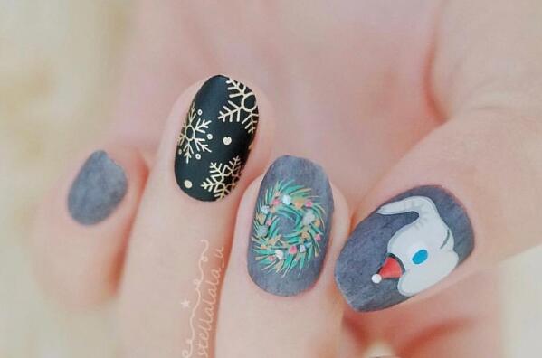 卡通美甲圖片，南寧網(wǎng)紅美甲培訓(xùn)班分享