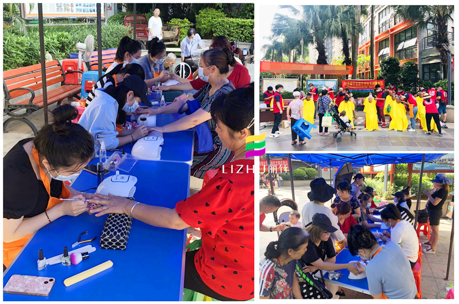 南寧美容美發(fā)美甲學校實踐活動