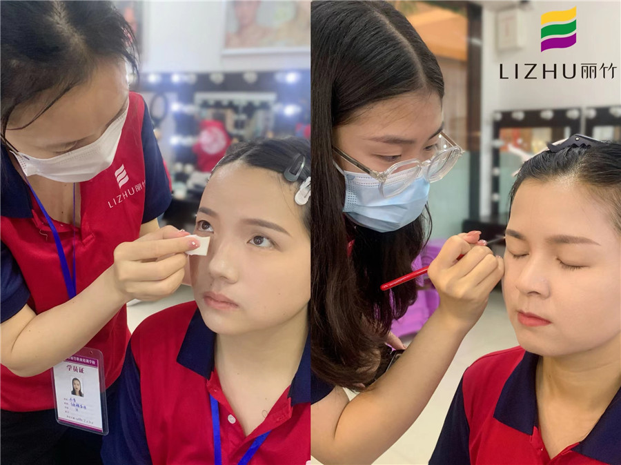 眼部淚溝遮瑕技巧，廣西美妝培訓(xùn)學(xué)校分享