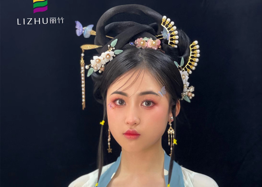 古代漢服造型，展現南寧有實力的彩妝學校