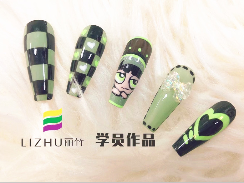 學(xué)美甲需要多長時(shí)間？看看麗竹美甲學(xué)校學(xué)員作品就知道了