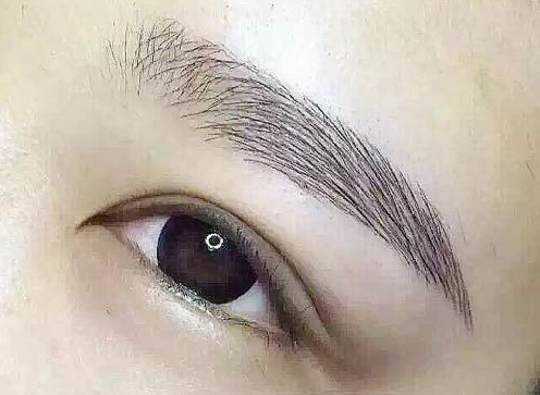 處理霧眉眉頭的原則，廣西紋繡培訓(xùn)紋眉課程