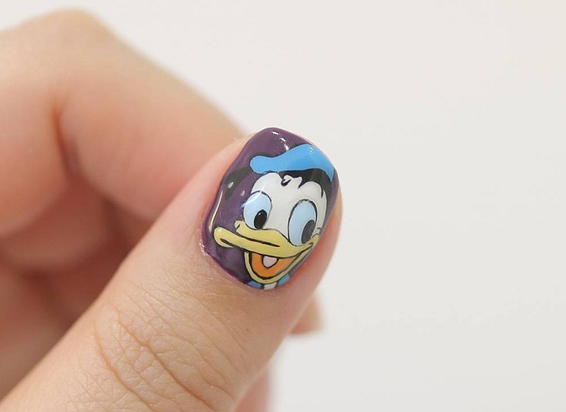 卡通手繪美甲教程，?南寧美甲速成班教你