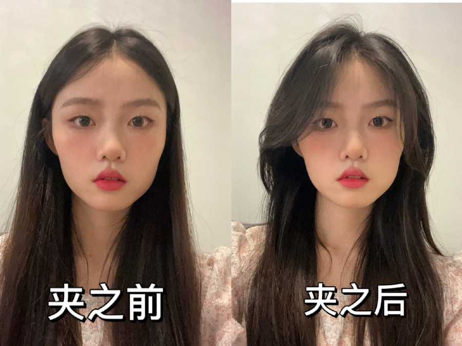 十九萬人看過的菱形臉卷發(fā)棒夾劉海教程