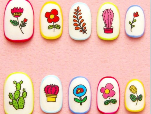 設(shè)計(jì)感藝術(shù)美甲，廣西網(wǎng)紅美甲培訓(xùn)學(xué)校分享