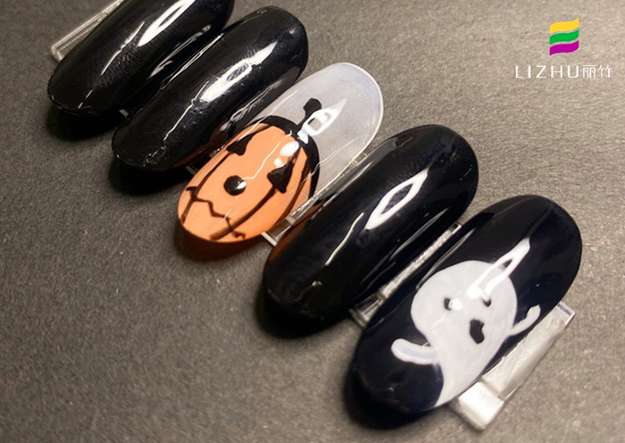 萬圣主題美甲，南寧美甲學(xué)習(xí)中心作品分享