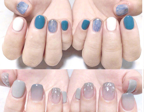 簡(jiǎn)約單色美甲，南寧美甲教學(xué)分享