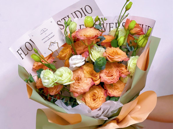 清新花束 | 南寧花藝師培訓(xùn)學(xué)校作品