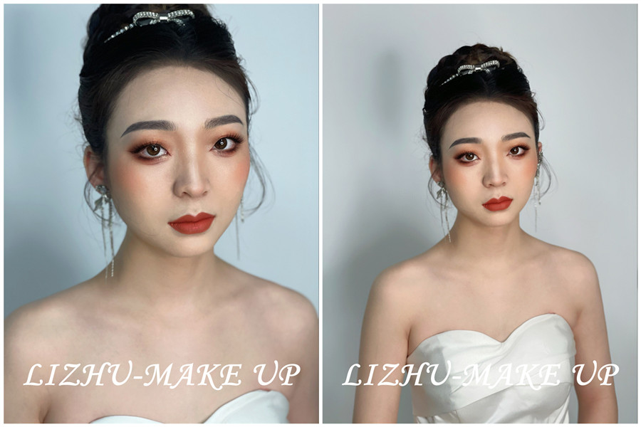 復古風尚新娘造型，告訴你南寧彩妝職業(yè)技術(shù)哪家好