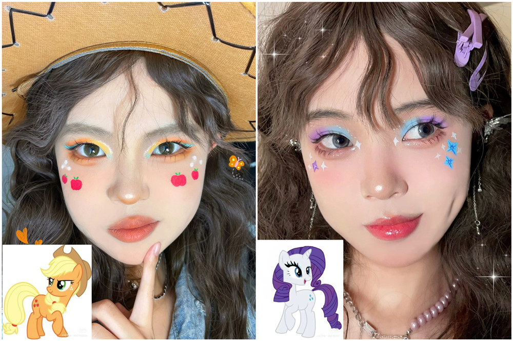 創(chuàng)意卡通妝容，廣西培訓(xùn)化妝新手課程