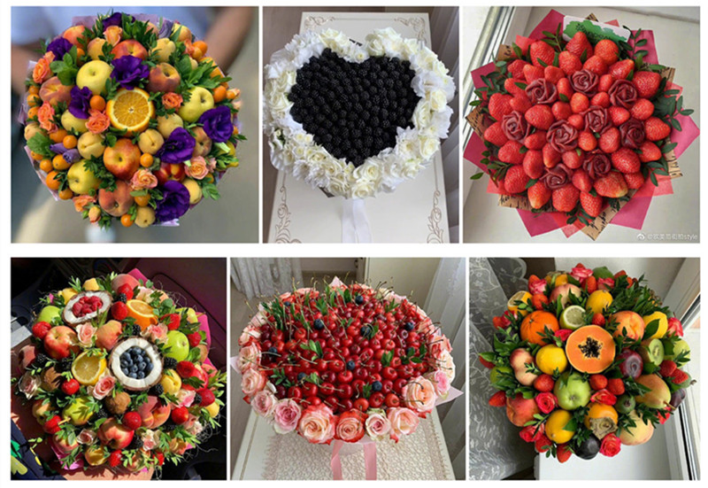 創(chuàng)意水果花，南寧鮮花花藝學(xué)校帶你找創(chuàng)意