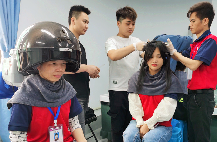 美發(fā)焗油的好處，南寧美發(fā)管理學(xué)校講解