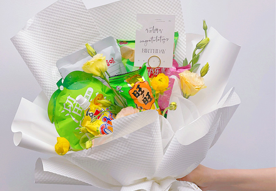 適合做花束的零食？廣西南寧花藝學(xué)校幫你總結(jié)