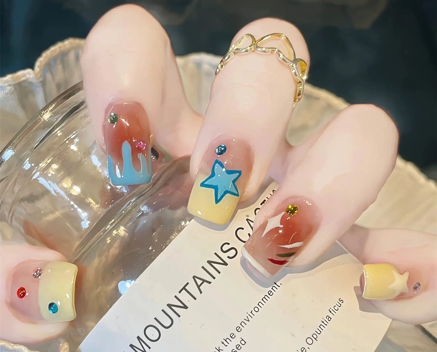 精致且少女的美甲款式，南寧美甲教學推薦