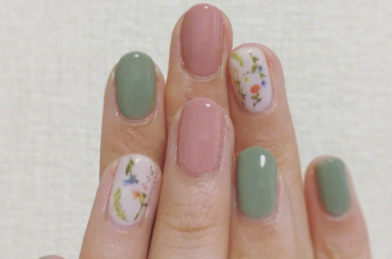 干花美甲教程，學(xué)美甲在南寧