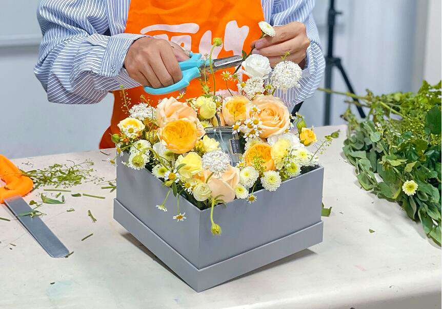 麗竹學(xué)校婚慶花藝設(shè)計班作品欣賞