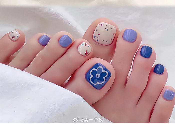 夏日腳丫美甲，南寧美甲師造型班分享