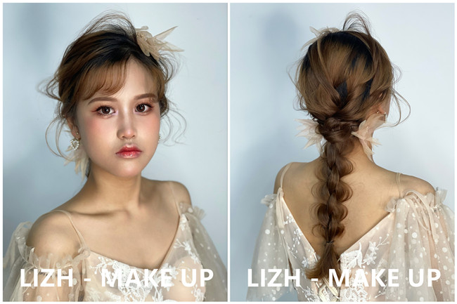 元?dú)馍敌履?，零基礎(chǔ)新娘造型教學(xué)