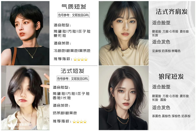 秋冬顯臉小短發(fā)，廣西美發(fā)理發(fā)職業(yè)學(xué)校推薦