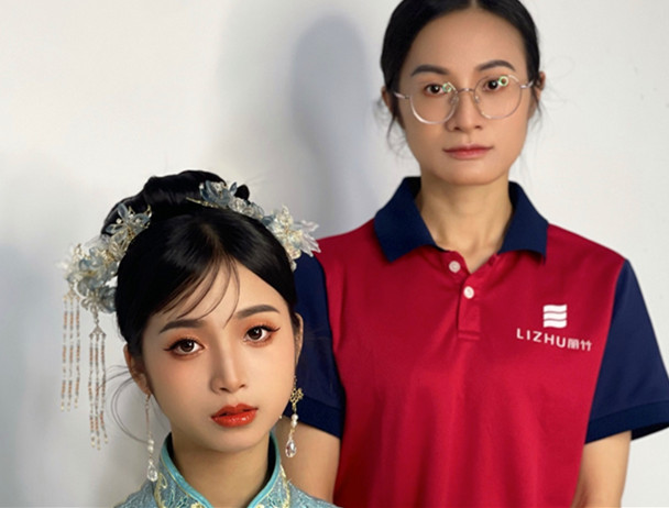 秀禾新娘，南寧新娘彩妝學(xué)員作品