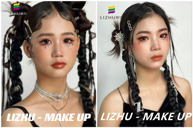 Y2K亞裔甜辣妝，南寧化妝寫真作品