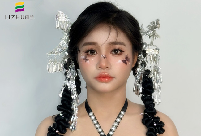 民族風(fēng)寫真，廣西化妝寫真造型作品