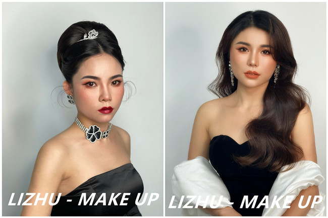 年會化妝造型，廣西化妝培訓(xùn)造型作品