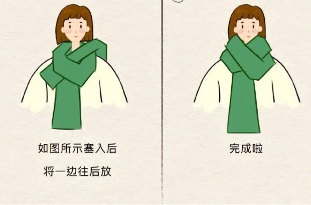 圍巾怎么系好看？廣西化妝形象造型培訓(xùn)