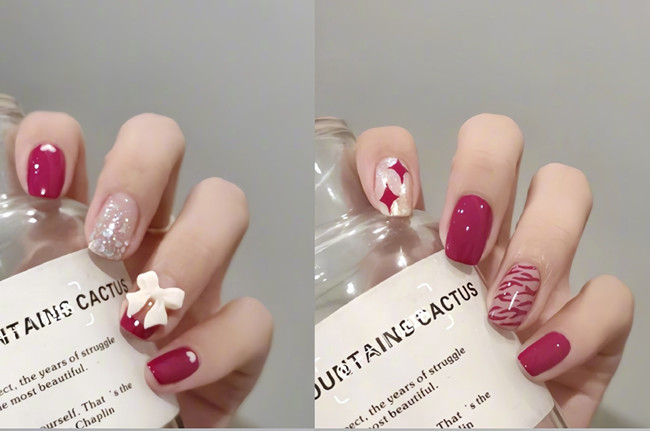 小眾春日美甲，廣西美甲網(wǎng)紅造型班分享