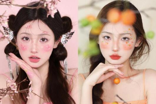 鮮花寫著造型，南寧影樓彩妝培訓(xùn)學(xué)校分享大片