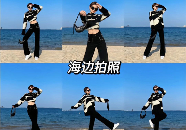 海邊拍照怎么出大片？廣西化妝形象拍照培訓(xùn)教你