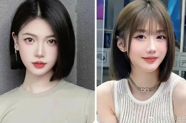 女生2024減齡發(fā)型，廣西剪發(fā)培訓短期推薦