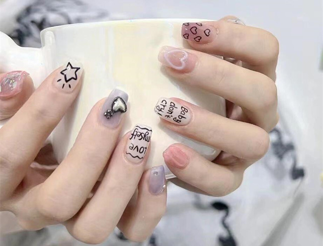 短小童趣美甲，南寧美甲培訓(xùn)短期作品